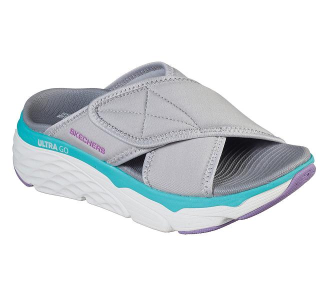 Zapatillas Para Caminar Skechers Mujer - Max Cushioning Gris KNGSZ0231